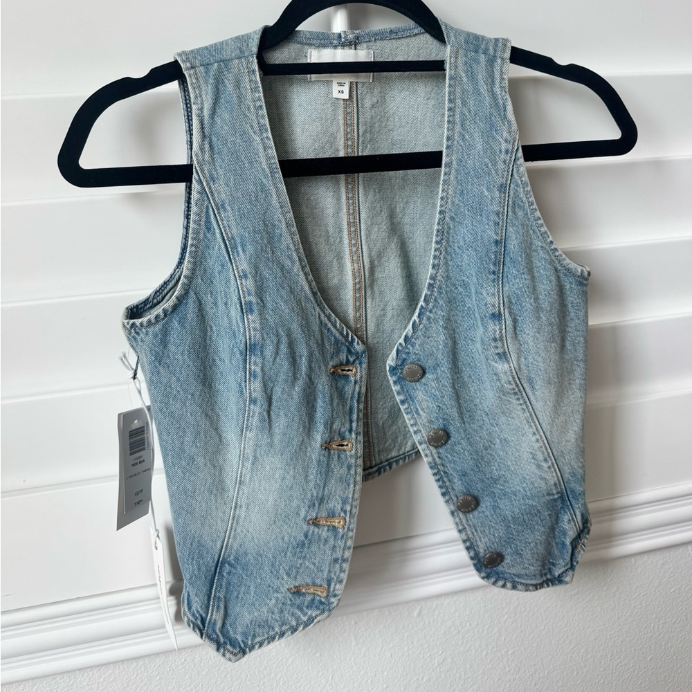 Aritzua Denim Forum Light Blue Denim Vest